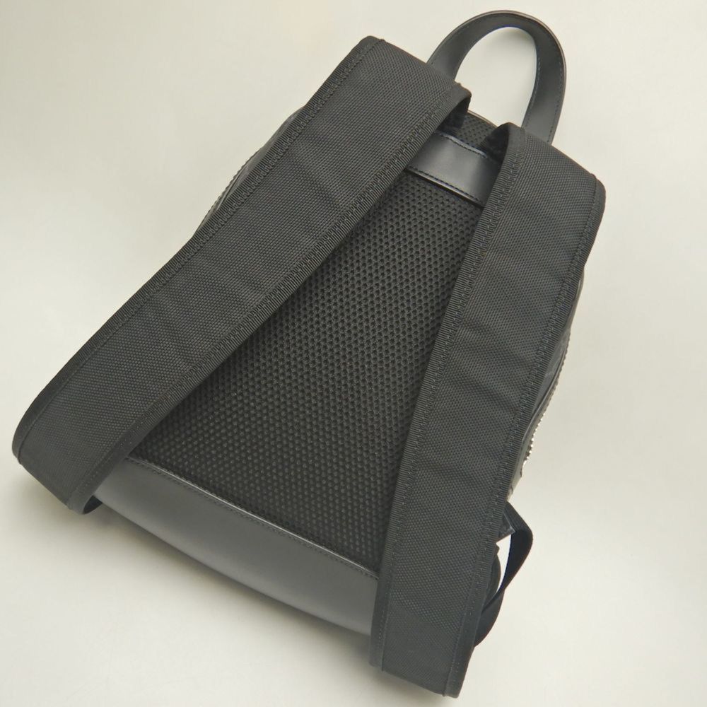 GUCCI Sherry Line Backpack 598102, GG Supreme Canvas and Leather, Gray Black,... - Picture 3 of 10